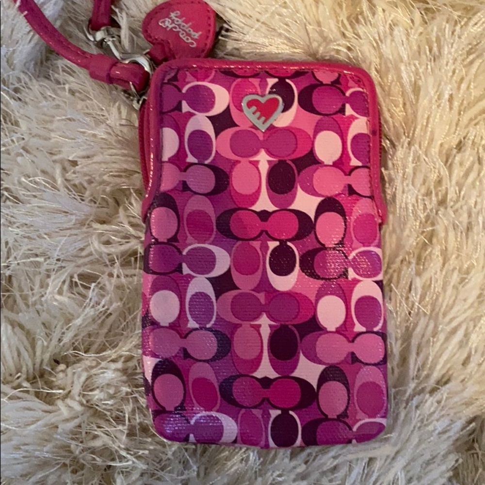 Coach wristlet